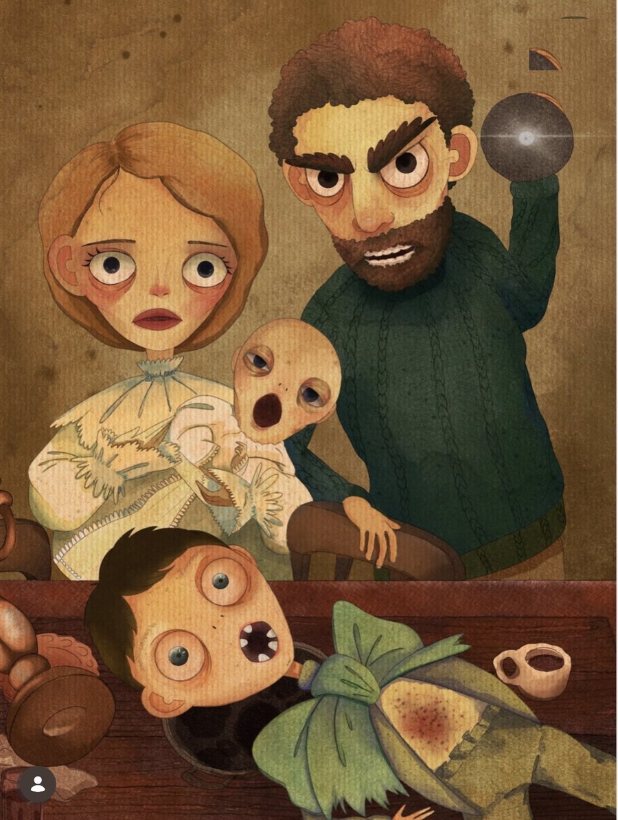 Fan art of the Littles family