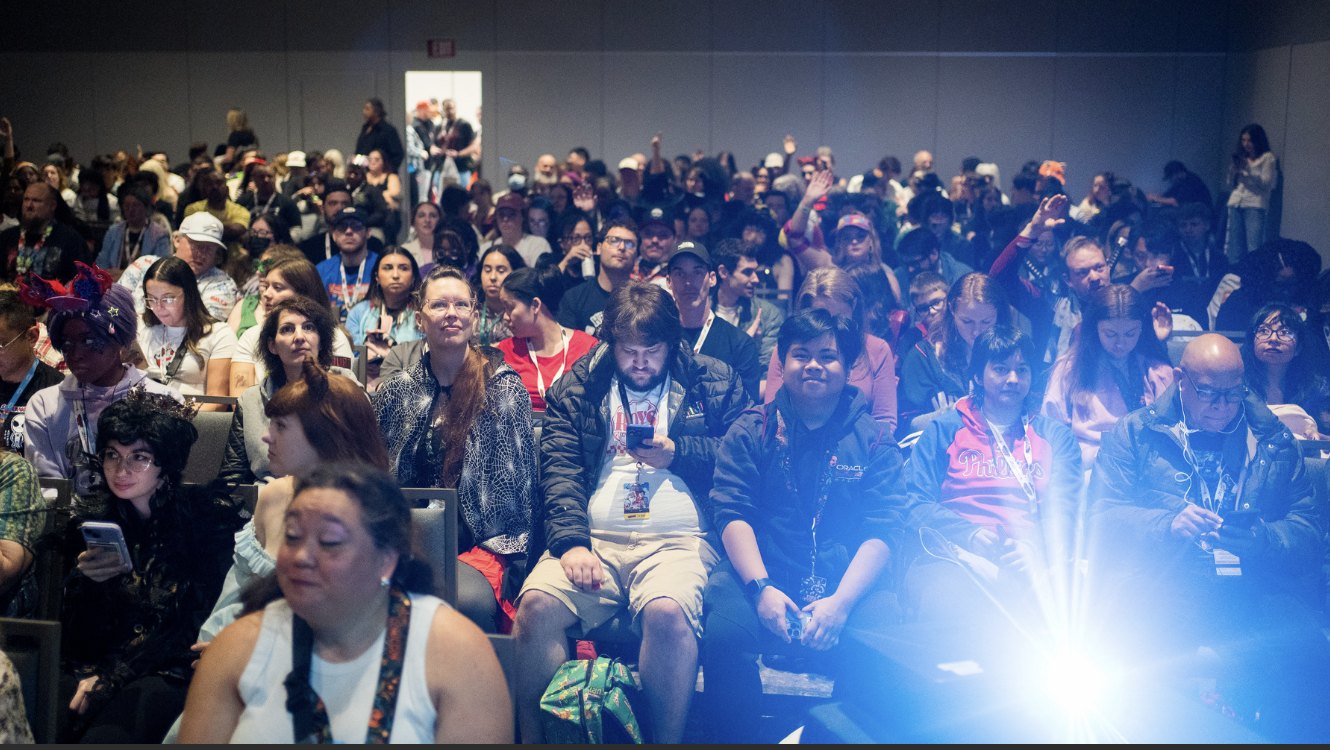 The sold-out New York Comic Con screening